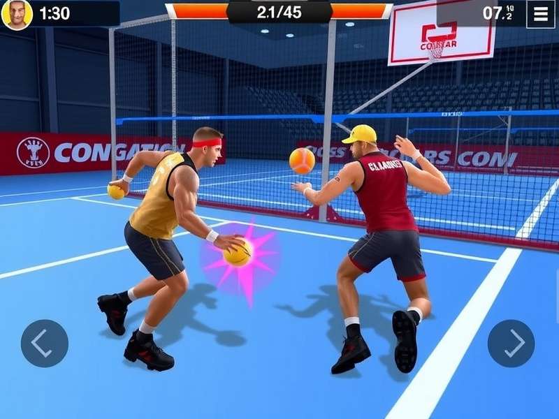 Cross Court Crushers Gameplay