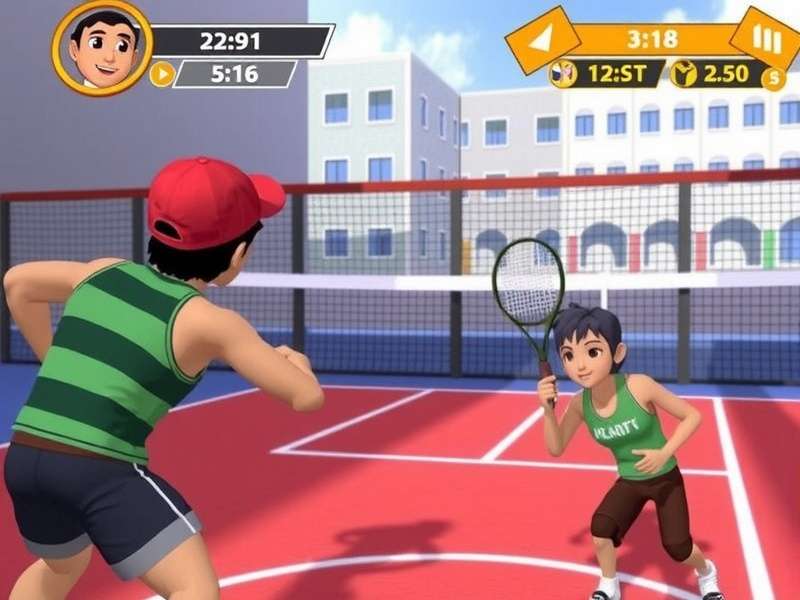 Cross Court Crushers Multiplayer Mode